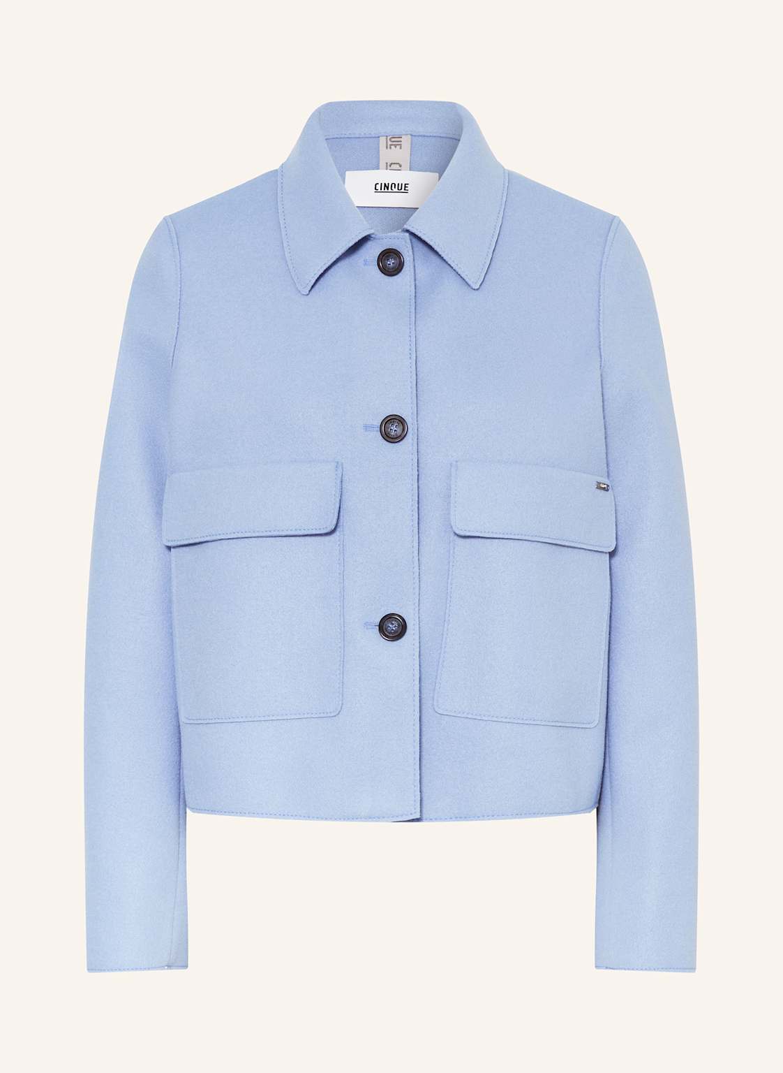 Cinque Kastenjacke Cielvi blau von CINQUE