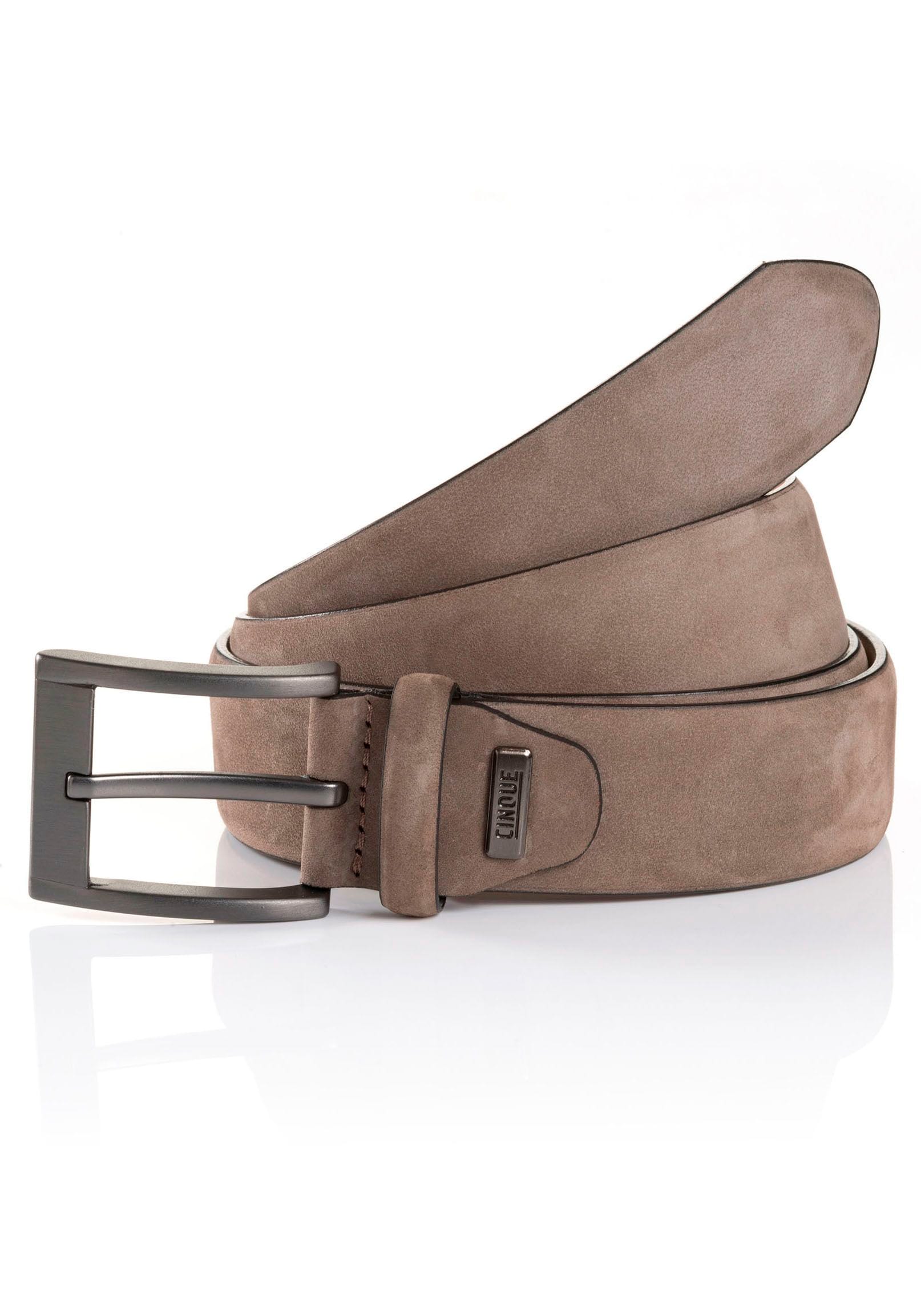 Cinque Ledergürtel »TORTOLI«, Veloursleder-Optik Cinque Ledergürtel »TORTOLI«, Veloursleder-Optik von CINQUE