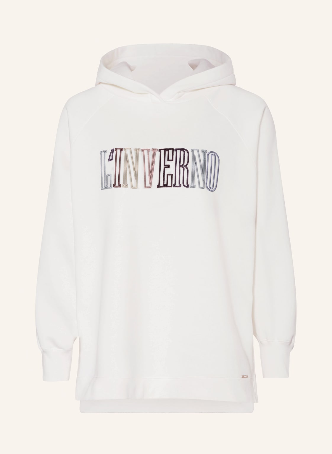 Cinque Oversized-Hoodie Cimaro weiss von CINQUE