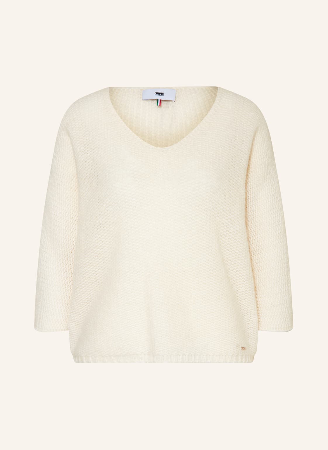 Cinque Pullover Cibey Mit Alpaka weiss von CINQUE