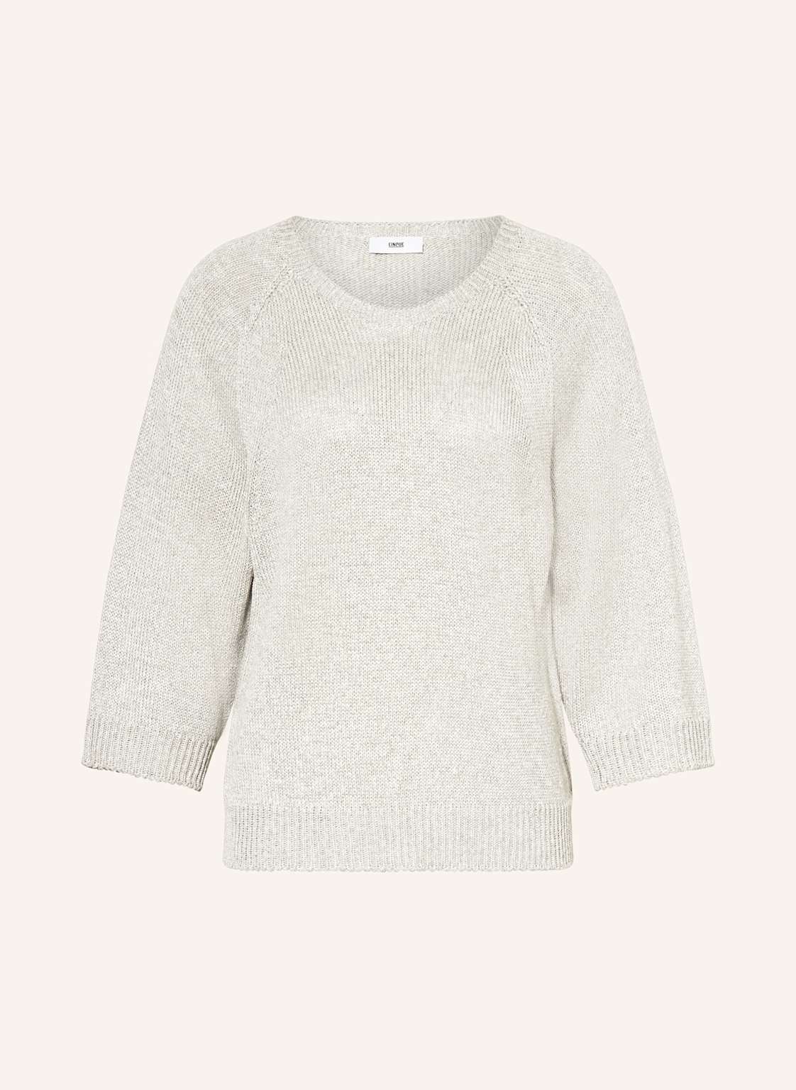 Cinque Pullover Cidenla Mit Glitzergarn beige von CINQUE