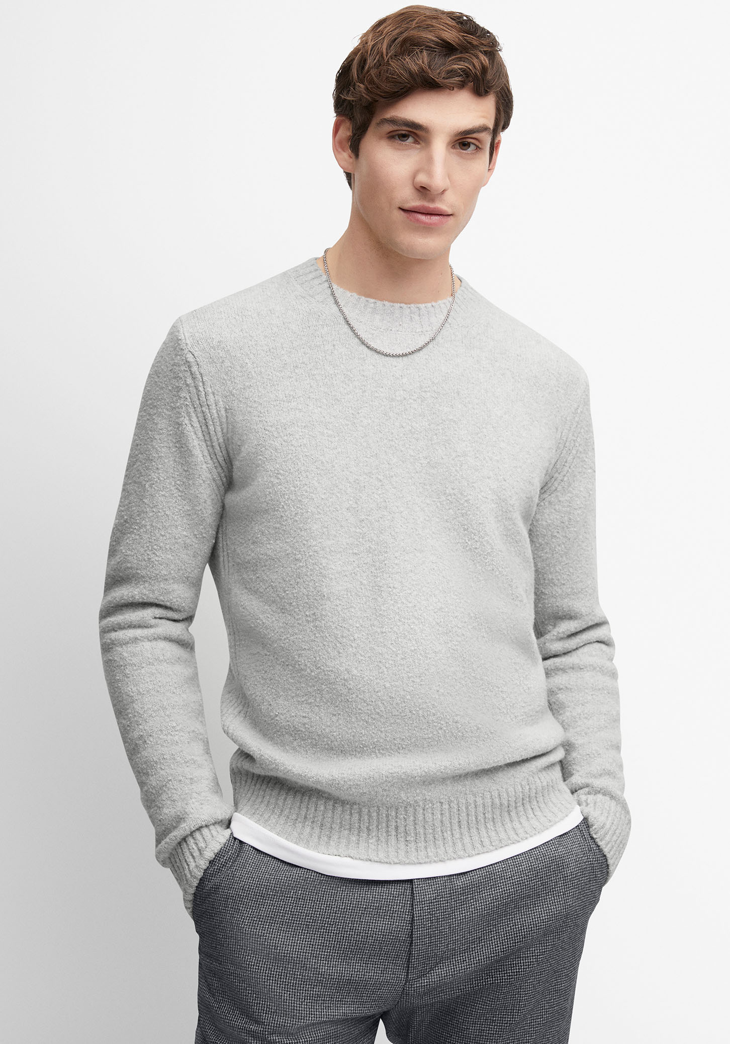 Cinque Rundhalspullover »CIZAC«, mit Strickbündchen Cinque Rundhalspullover »CIZAC«, mit Strickbündchen von CINQUE