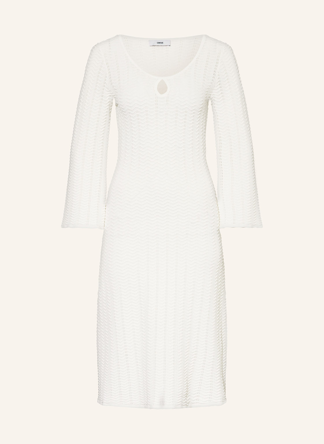 Cinque Strickkleid Ciwelly Mit 3/4-Arm weiss Cinque Strickkleid Ciwelly Mit 3/4-Arm weiss von CINQUE