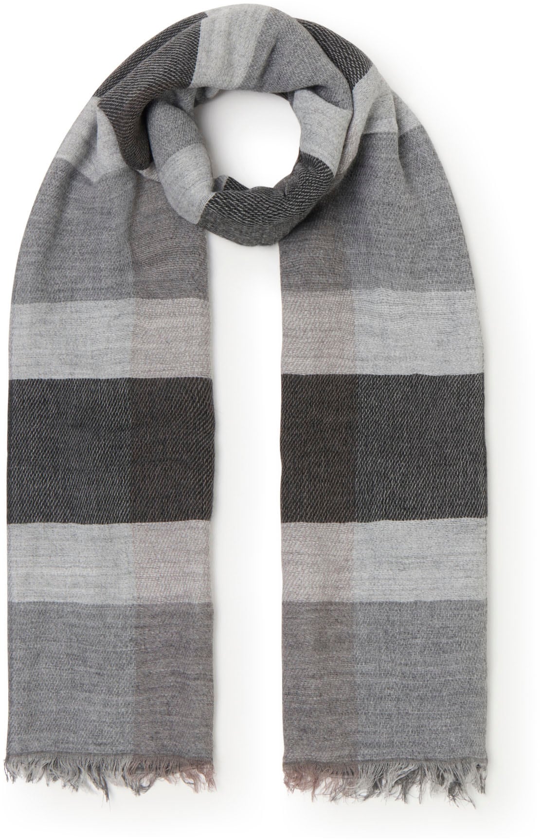 Cinque Strickschal »MELBOURNE«, aus weichem Material mit Steifen Optik, made in Italy Cinque Strickschal »MELBOURNE«, aus weichem Material mit Steifen Optik, made in Italy von CINQUE