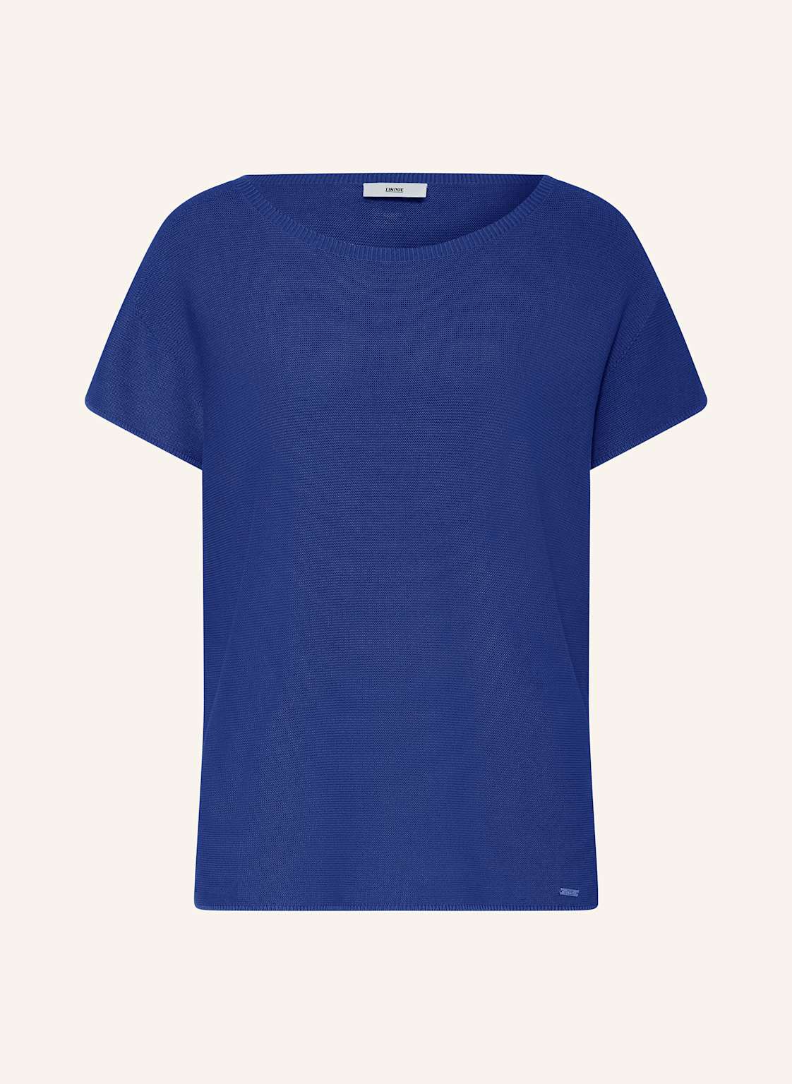 Cinque Strickshirt Cielmo blau von CINQUE