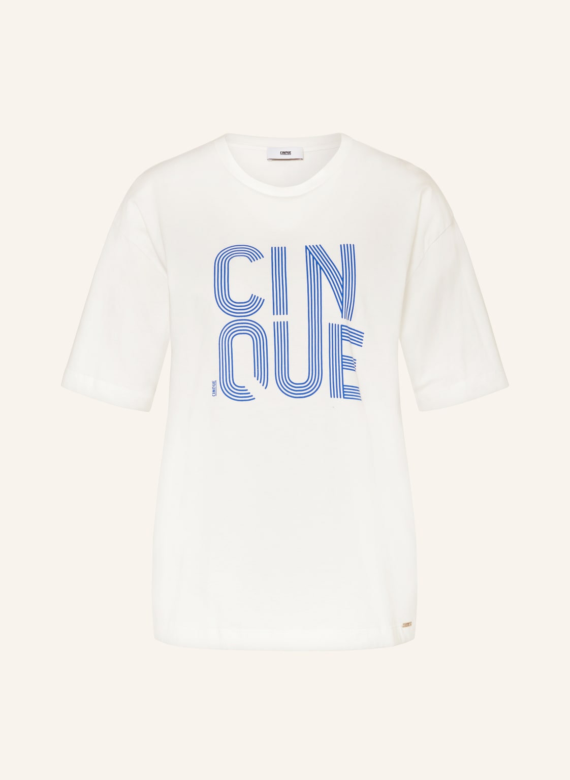 Cinque T-Shirt Ciprinto weiss von CINQUE