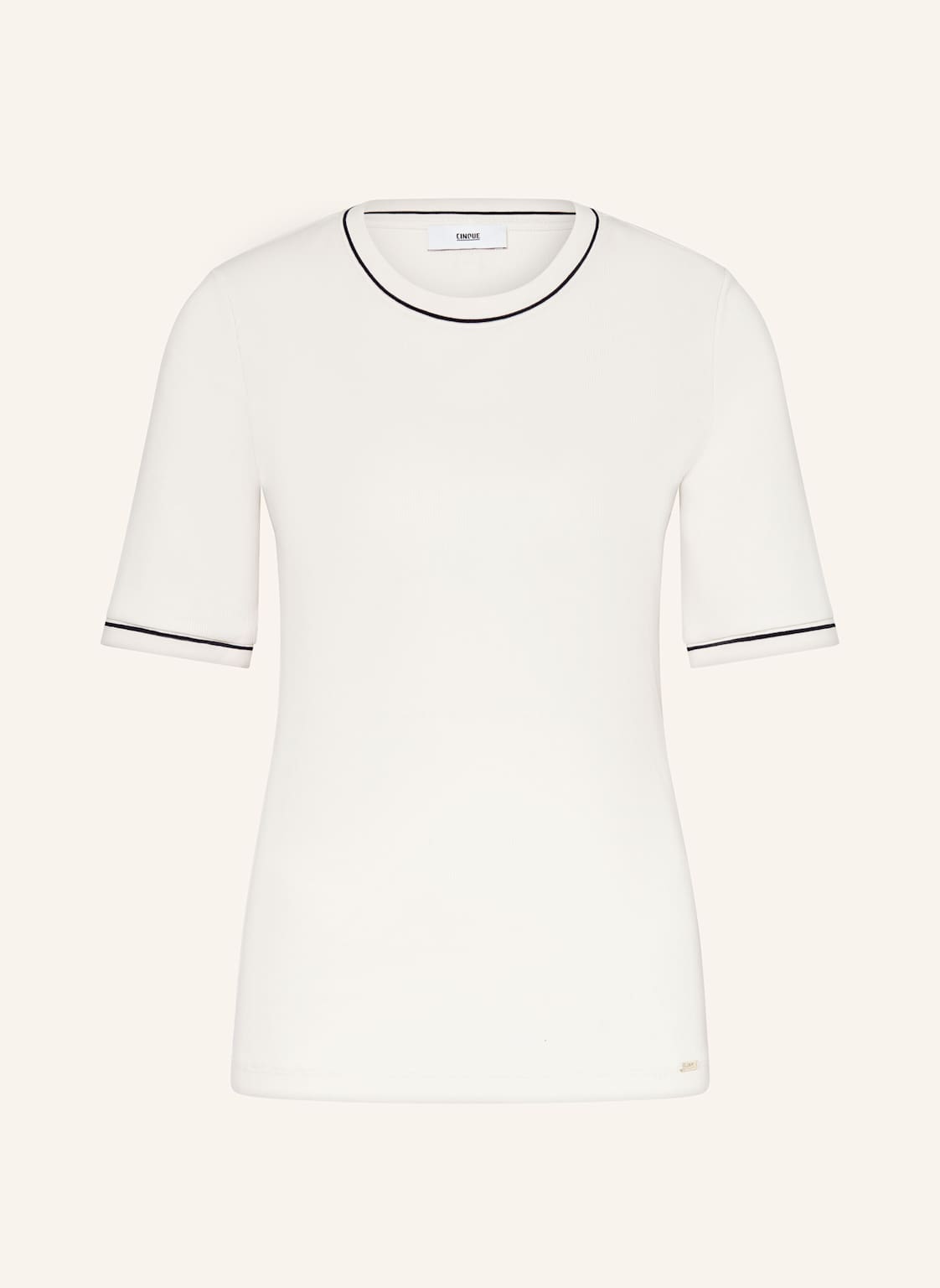 Cinque T-Shirt Ciriana weiss von CINQUE