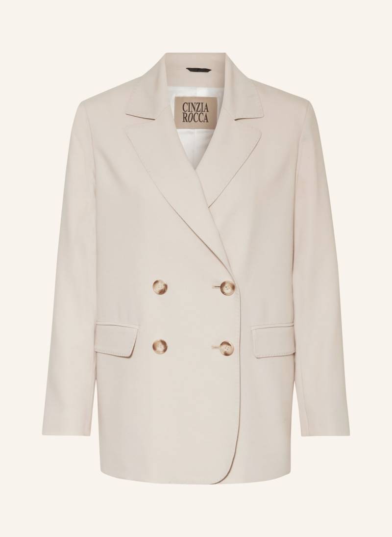 Cinzia Rocca Blazer beige von CINZIA ROCCA