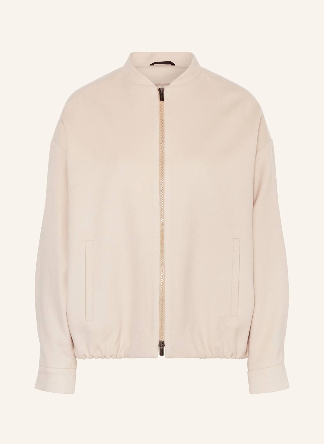 Cinzia Rocca Blouson beige von CINZIA ROCCA