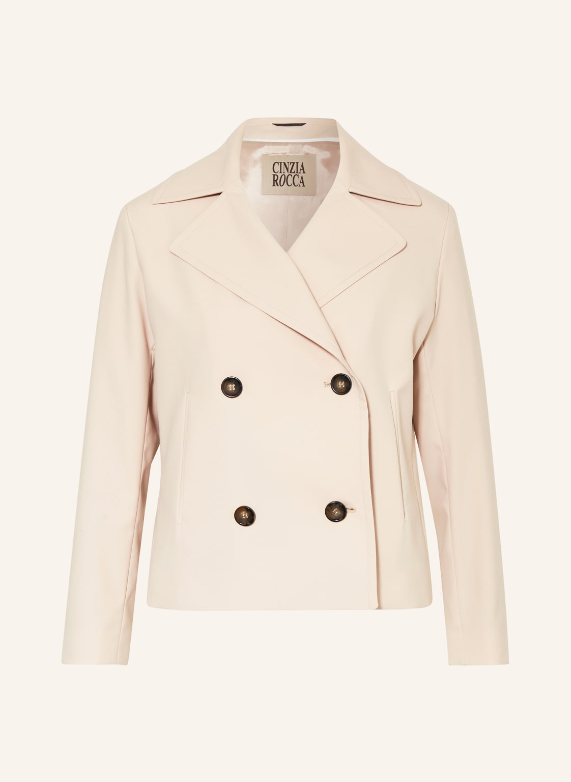 Cinzia Rocca Cabanjacke beige von CINZIA ROCCA