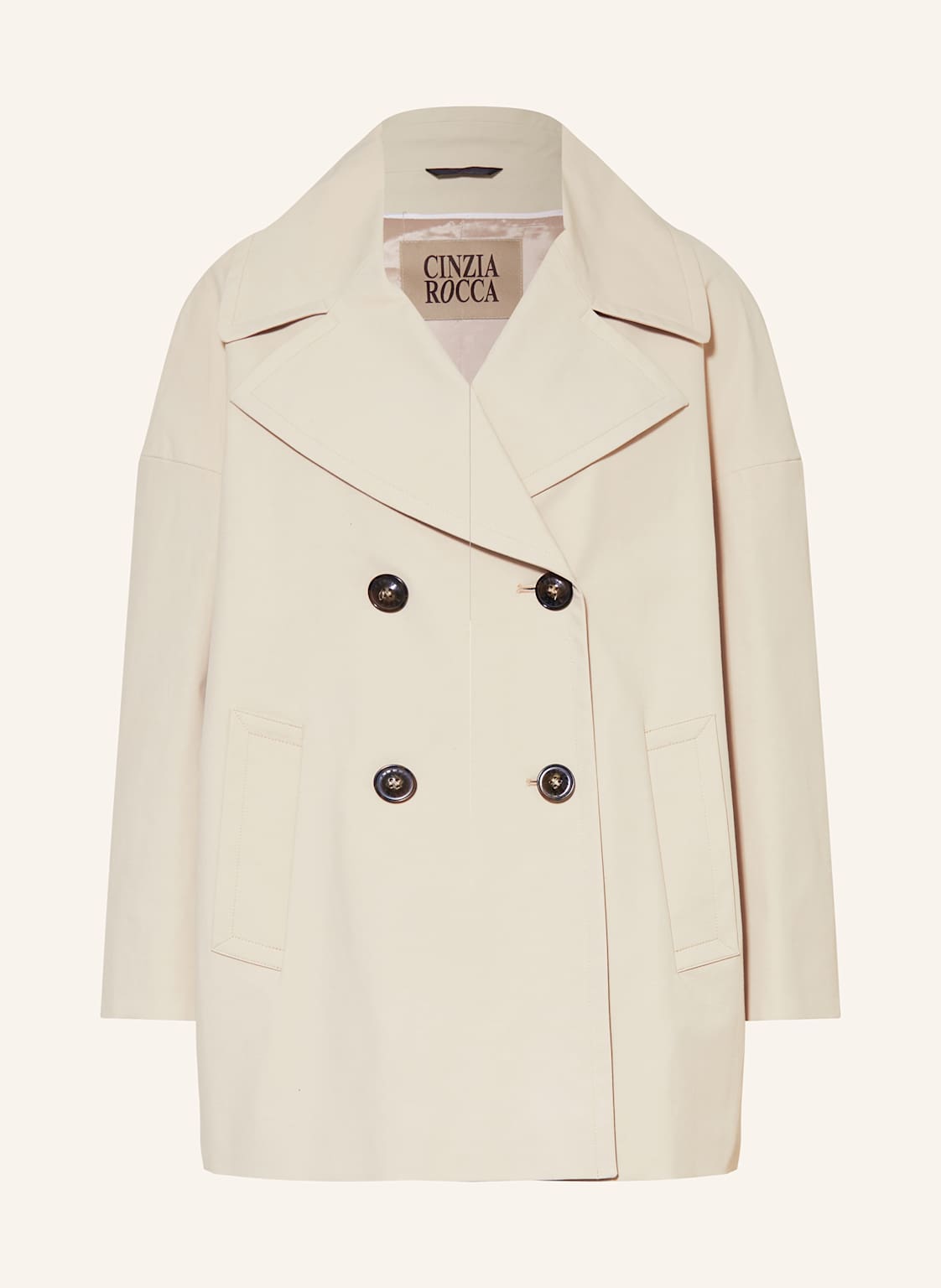Cinzia Rocca Cabanmantel beige Cinzia Rocca Cabanmantel beige von CINZIA ROCCA