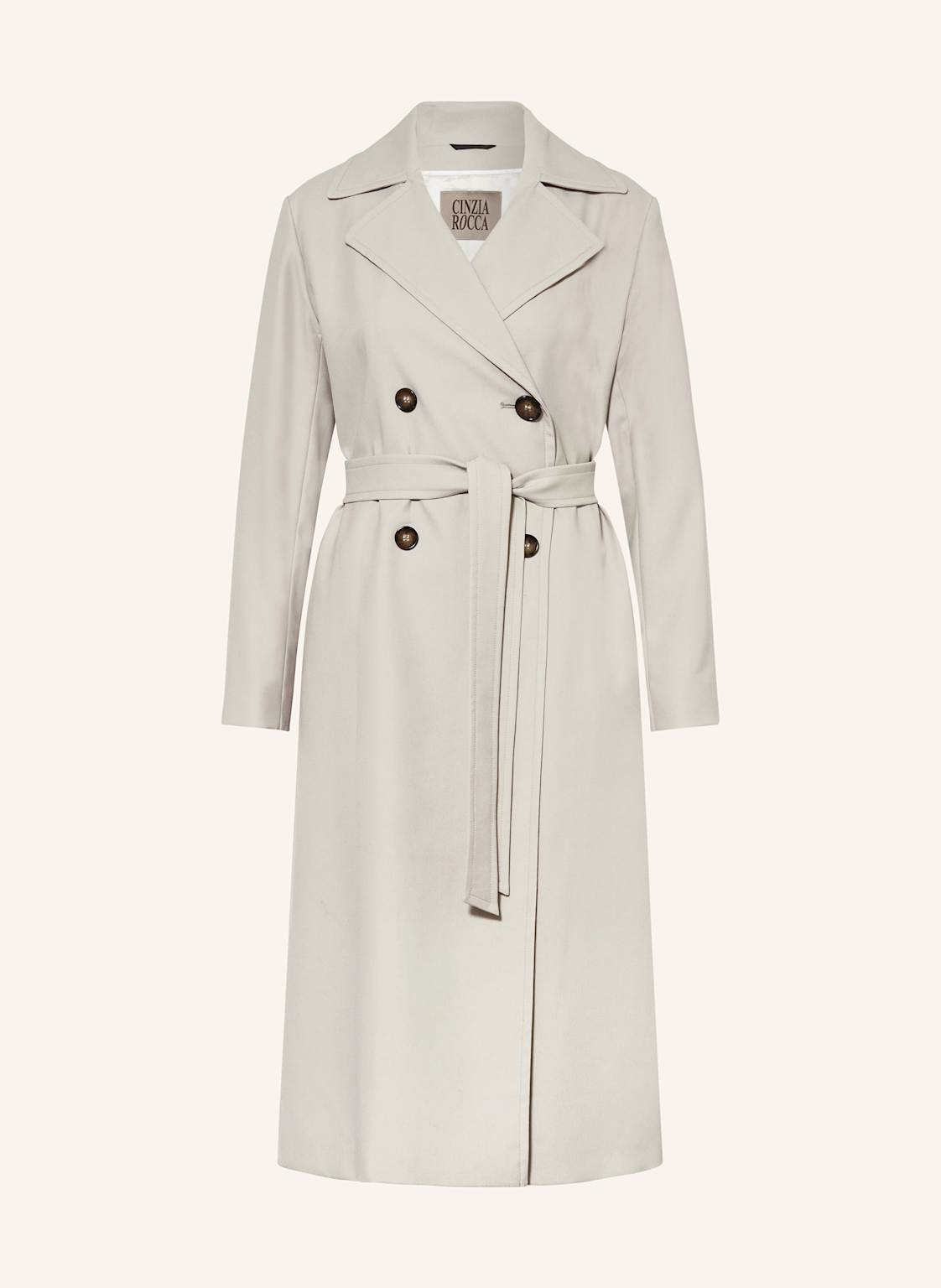 Cinzia Rocca Trenchcoat beige von CINZIA ROCCA