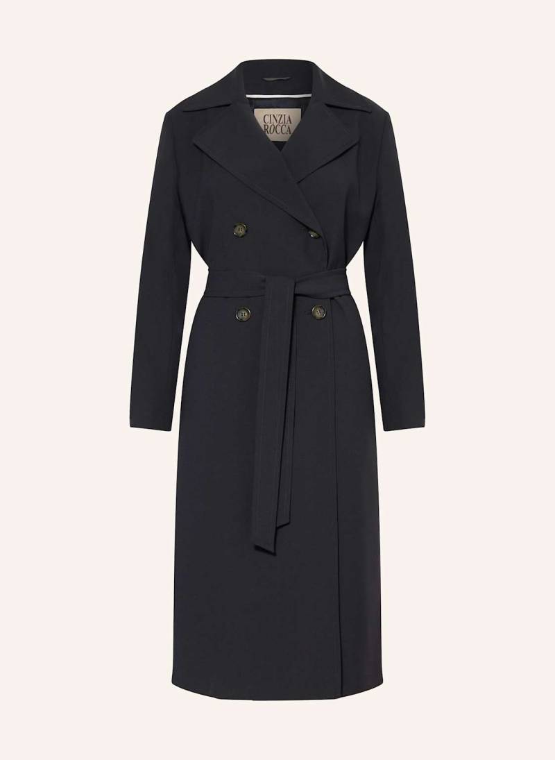 Cinzia Rocca Trenchcoat blau von CINZIA ROCCA