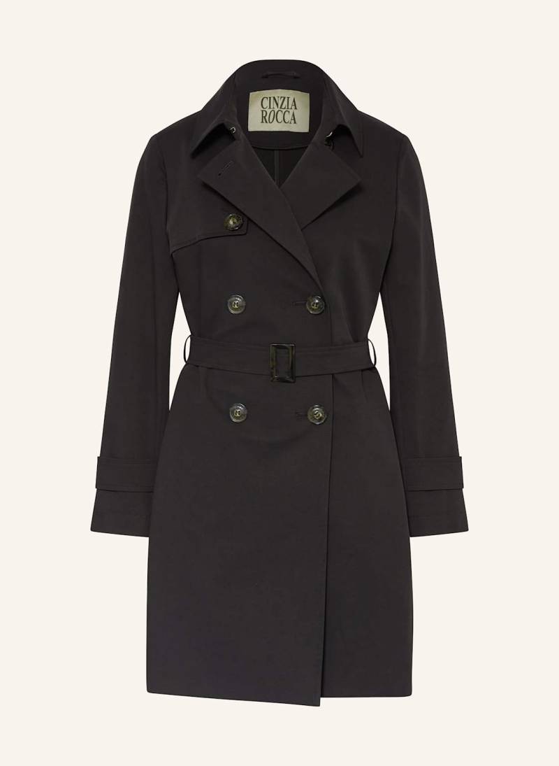 Cinzia Rocca Trenchcoat schwarz von CINZIA ROCCA