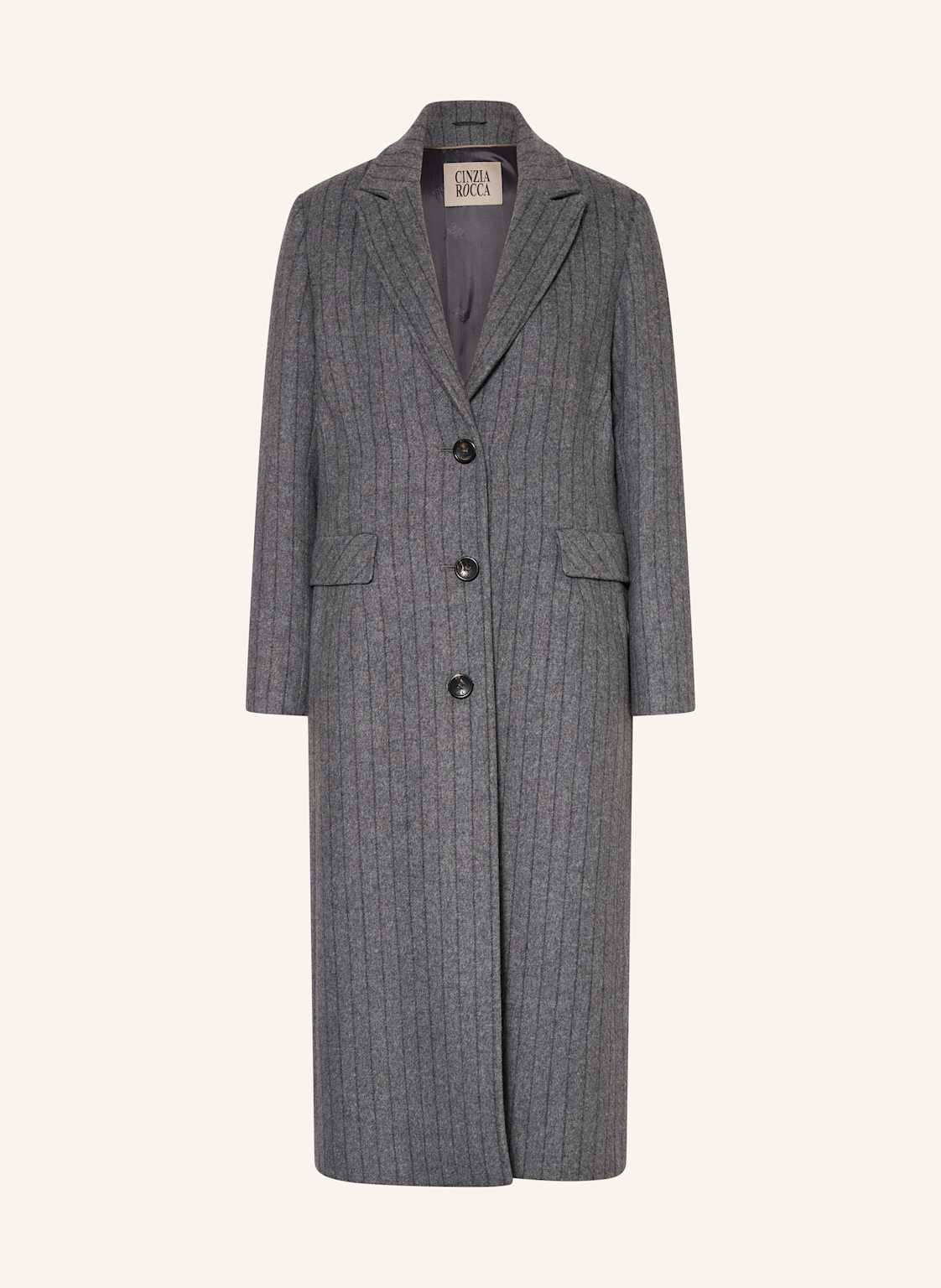 Cinzia Rocca Wollmantel grau Cinzia Rocca Wollmantel grau von CINZIA ROCCA