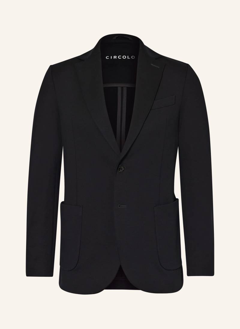 Circolo 1901 Anzugsakko Slim Fit Aus Jersey schwarz von CIRCOLO 1901