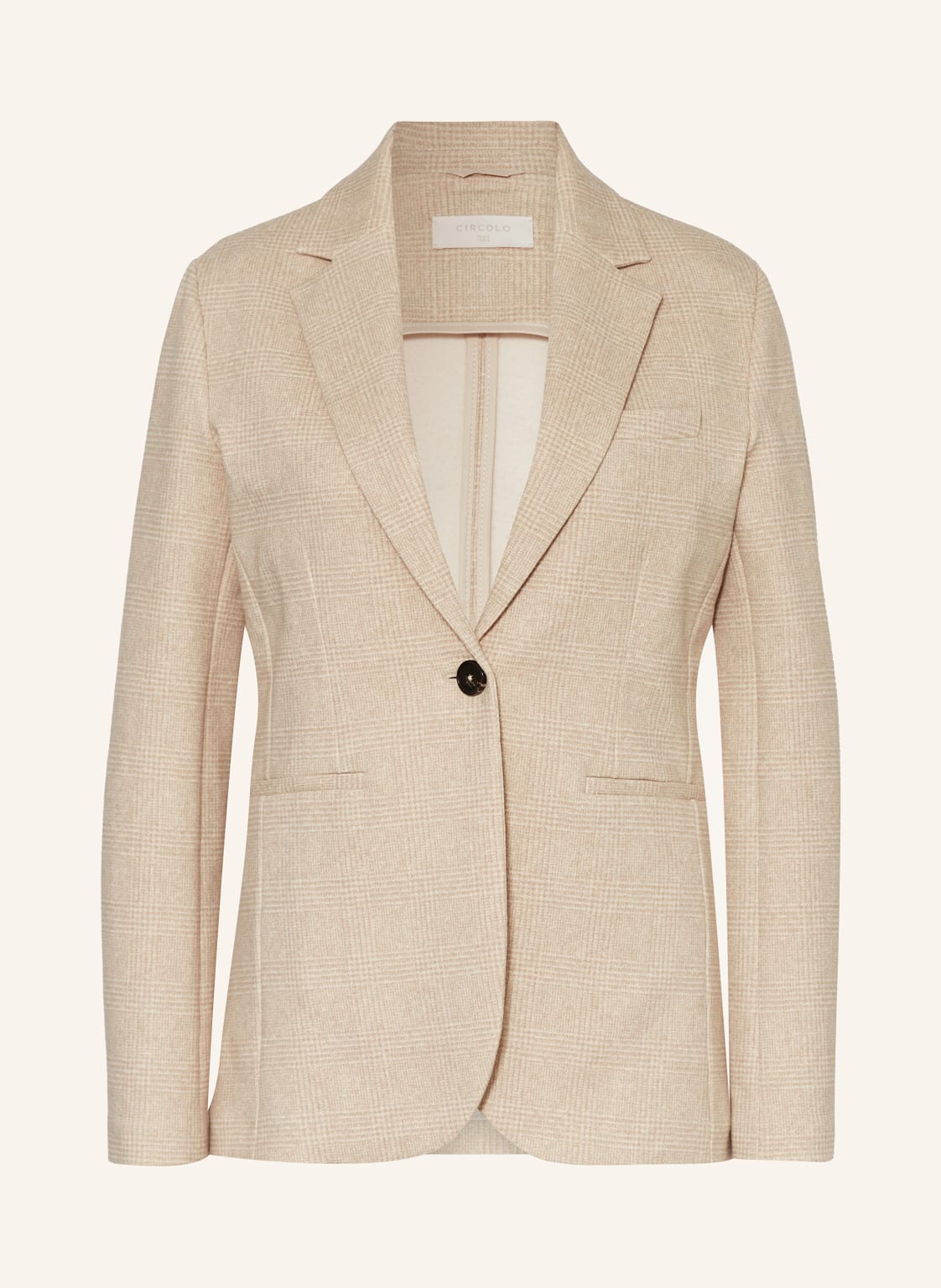 Circolo 1901 Jerseyblazer beige von CIRCOLO 1901