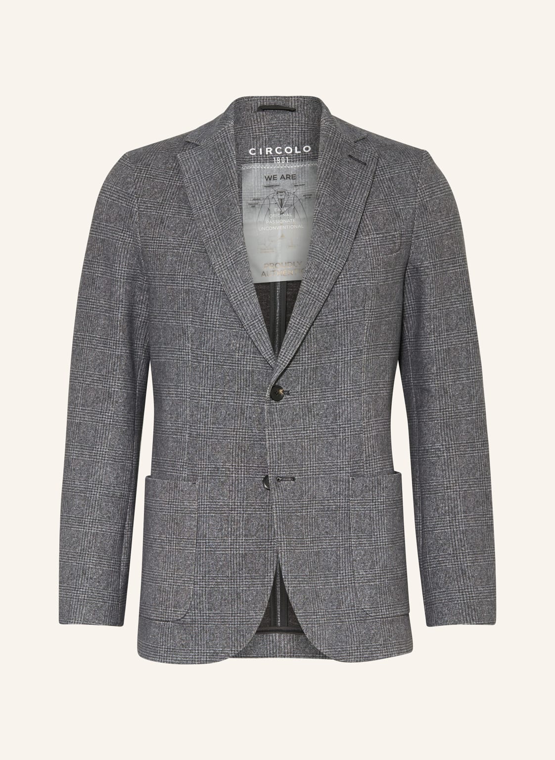 Circolo 1901 Jerseysakko Slim Fit grau Circolo 1901 Jerseysakko Slim Fit grau von CIRCOLO 1901