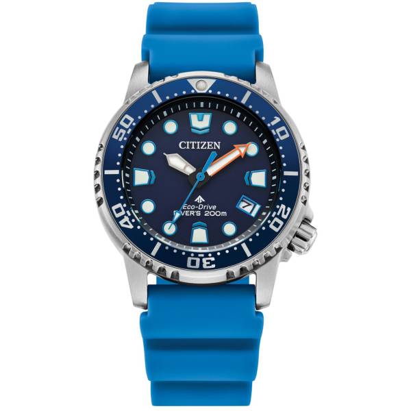 _CITIZEN Damen Taucheruhr Promaster Diver 36, Eco-Drive Solar hellblau von CITIZEN