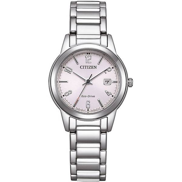 _CITIZEN Elegant Lady, Eco-Drive Solaruhr, Stahl rosa von CITIZEN