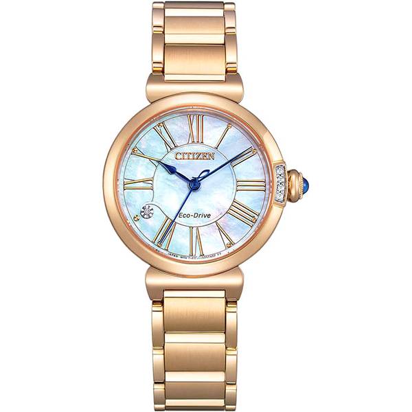 _CITIZEN Elegant Lady May Bells, Solaruhr Stahl rosé perlmutt _CITIZEN Elegant Lady May Bells, Solaruhr Stahl rosé perlmutt von CITIZEN