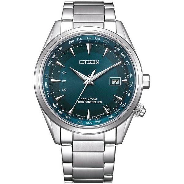 CITIZEN Global Weltzeit Eco Drive Solar Funkuhr, Stahl blau CITIZEN Global Weltzeit Eco Drive Solar Funkuhr, Stahl blau von CITIZEN
