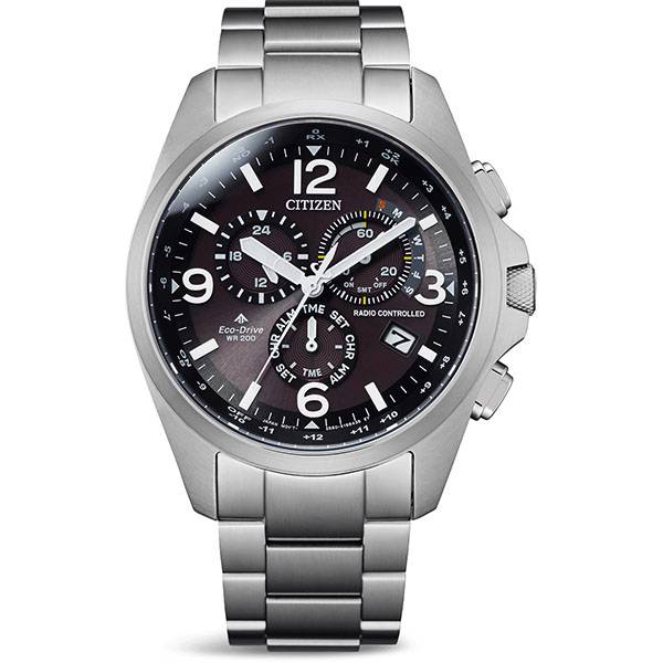 CITIZEN Promaster Pilot Chrono, Funkuhr, Eco-Drive Solar, Edelstahl CITIZEN Promaster Pilot Chrono, Funkuhr, Eco-Drive Solar, Edelstahl von CITIZEN