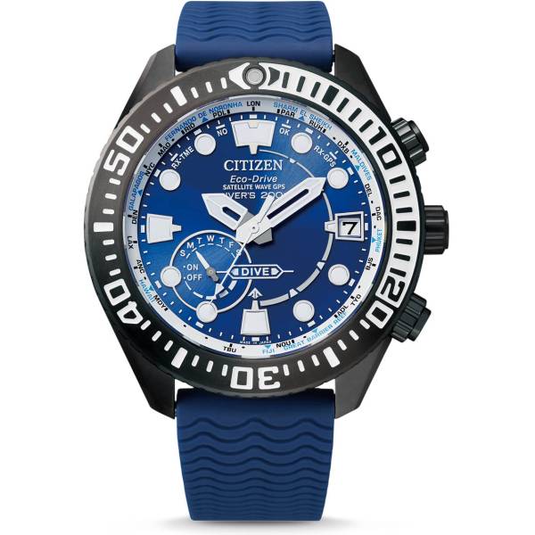 CITIZEN Satellite Diver, GPS Weltzeit Eco Drive Solaruhr blau CITIZEN Satellite Diver, GPS Weltzeit Eco Drive Solaruhr blau von CITIZEN