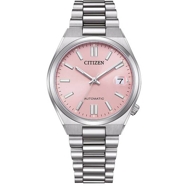 CITIZEN Tsuyosa, Medium Automatik Uhr, Stahl pink von CITIZEN