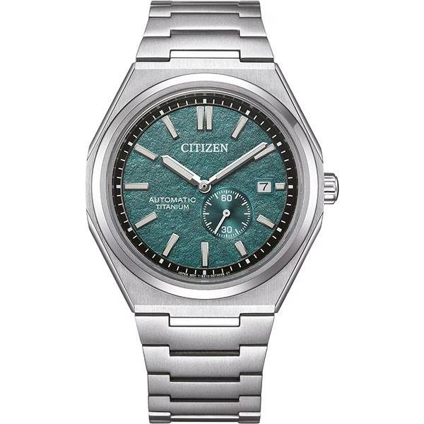 CITIZEN Zenshin, Small Second Automatik Titanuhr, grün von CITIZEN