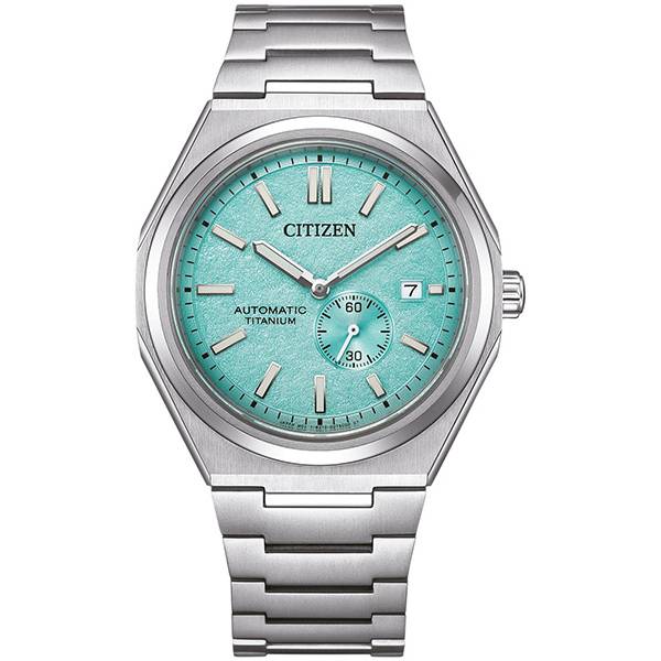 CITIZEN Zenshin, Small Second Automatik Titanuhr, lightgreen von CITIZEN