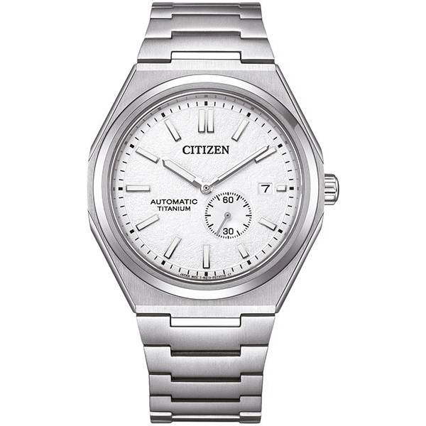 CITIZEN Zenshin, Small Second Automatik Titanuhr, silver von CITIZEN