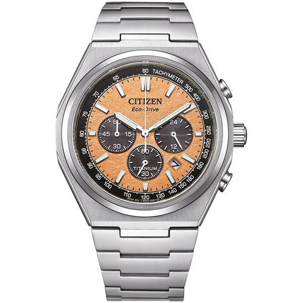 CITIZEN Zenshin, Solar Chronograph, Titan kupfer von CITIZEN