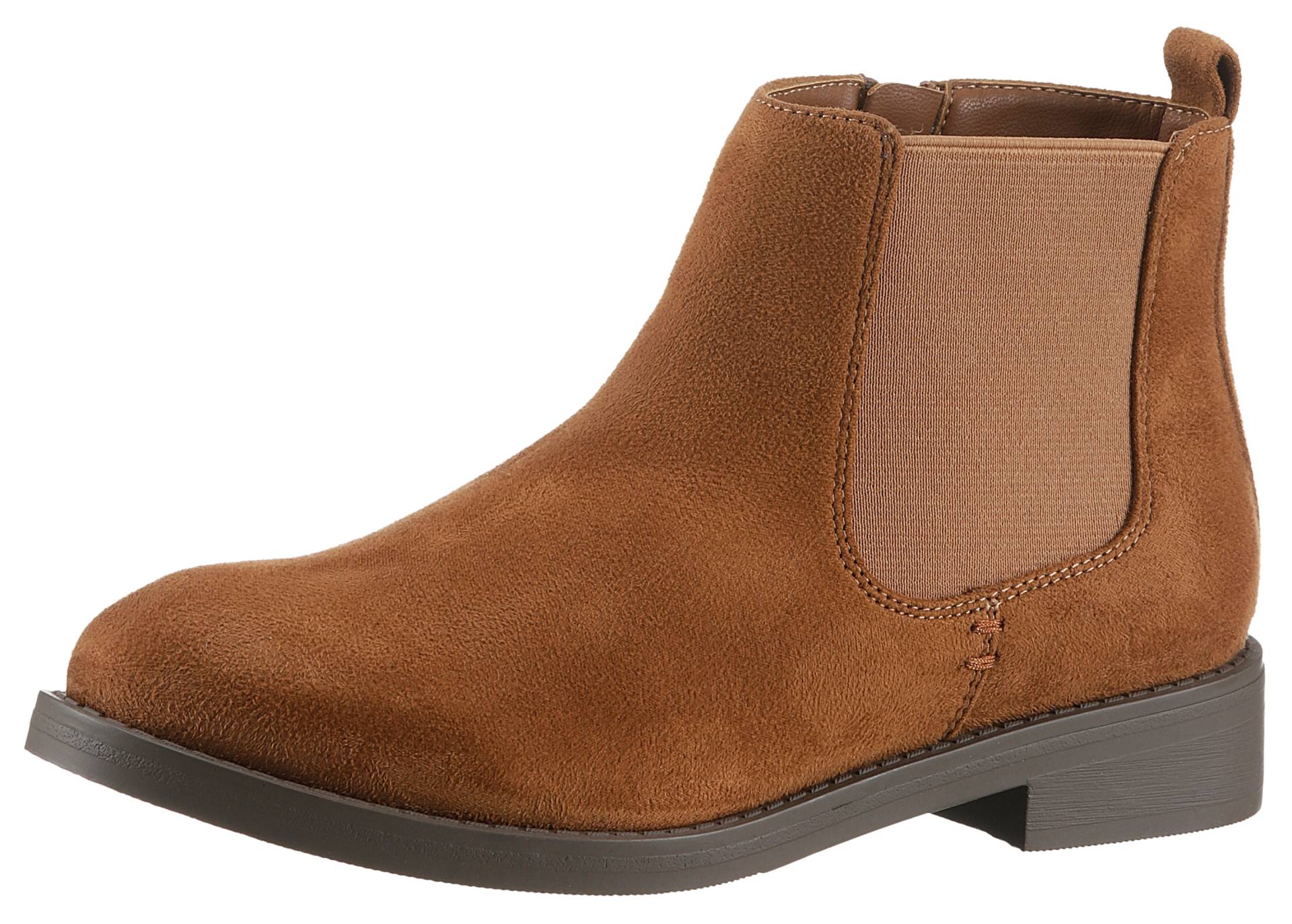 Aniston SHOES Chelseaboots, Stiefelette, Blockabsatz, mit breitem Stretch - NEUE KOLLEKTION Aniston SHOES Chelseaboots, Stiefelette, Blockabsatz, mit breitem Stretch - NEUE KOLLEKTION von Aniston SHOES
