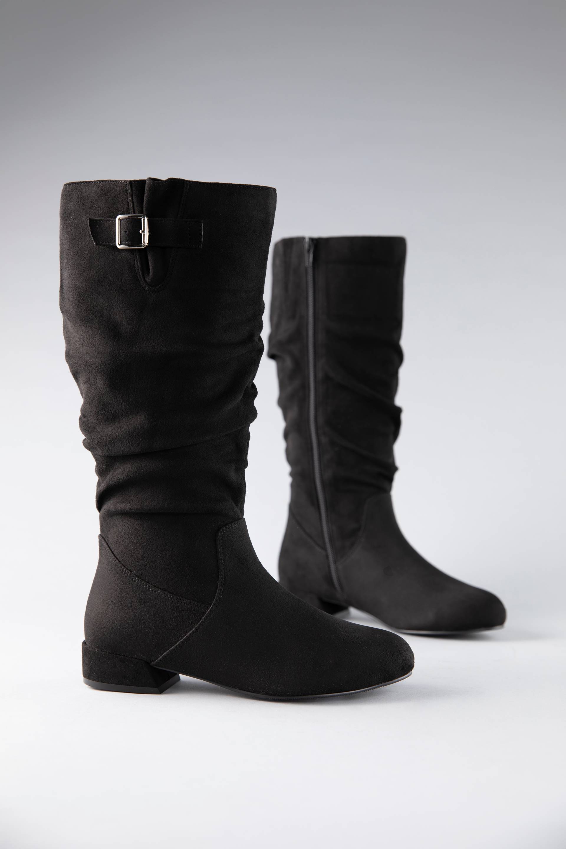 Aniston SHOES Stiefel, mit gerafftem slouchy-Schaft - NEUE KOLLEKTION von Aniston SHOES