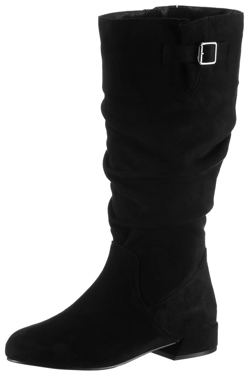 Aniston SHOES Stiefel, mit gerafftem slouchy-Schaft - NEUE KOLLEKTION von Aniston SHOES