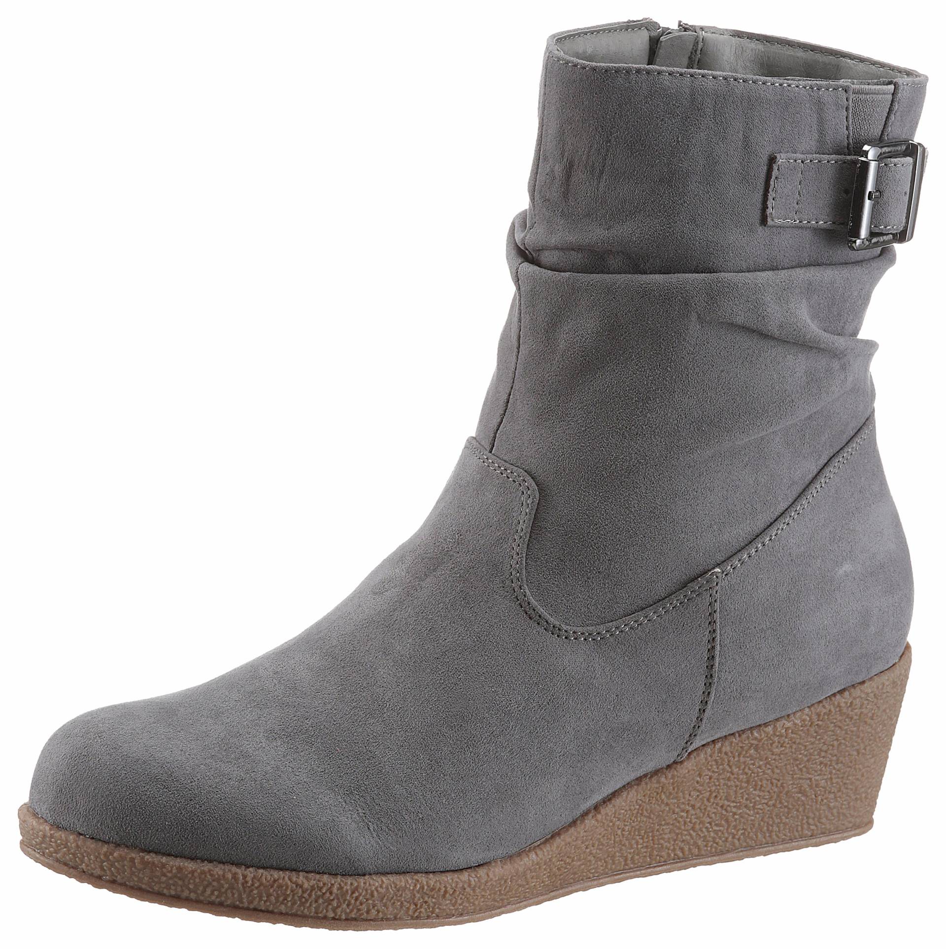 CITY WALK Stiefelette, mit Raffungen am slouchy Schaft von CITY WALK