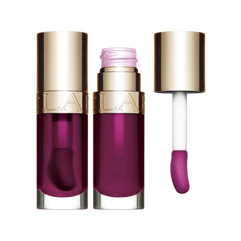 Clarins - Lip Comfort Oil Lippen Öl, Oil, 7 ml, Plum von Clarins