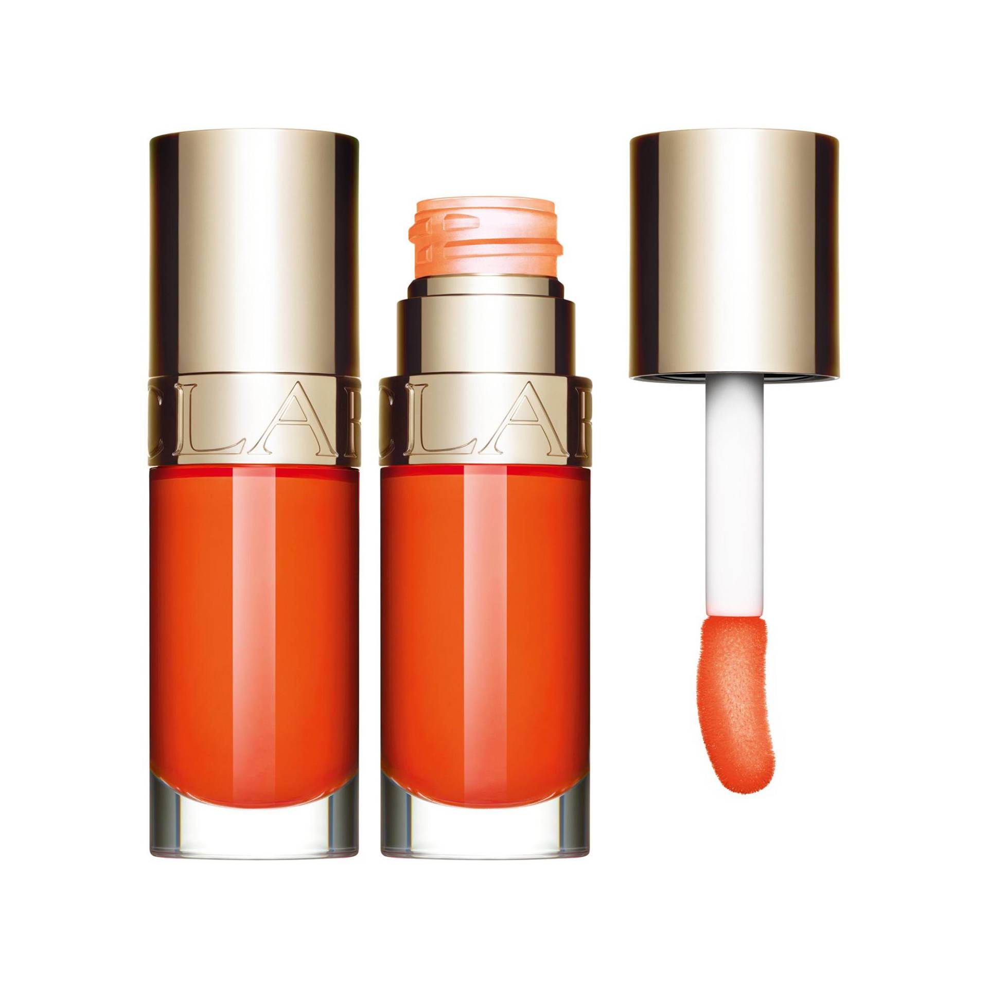 Clarins - Lip Comfort Oil Lippen Öl, Oil, 7 ml,  Daring orange von Clarins