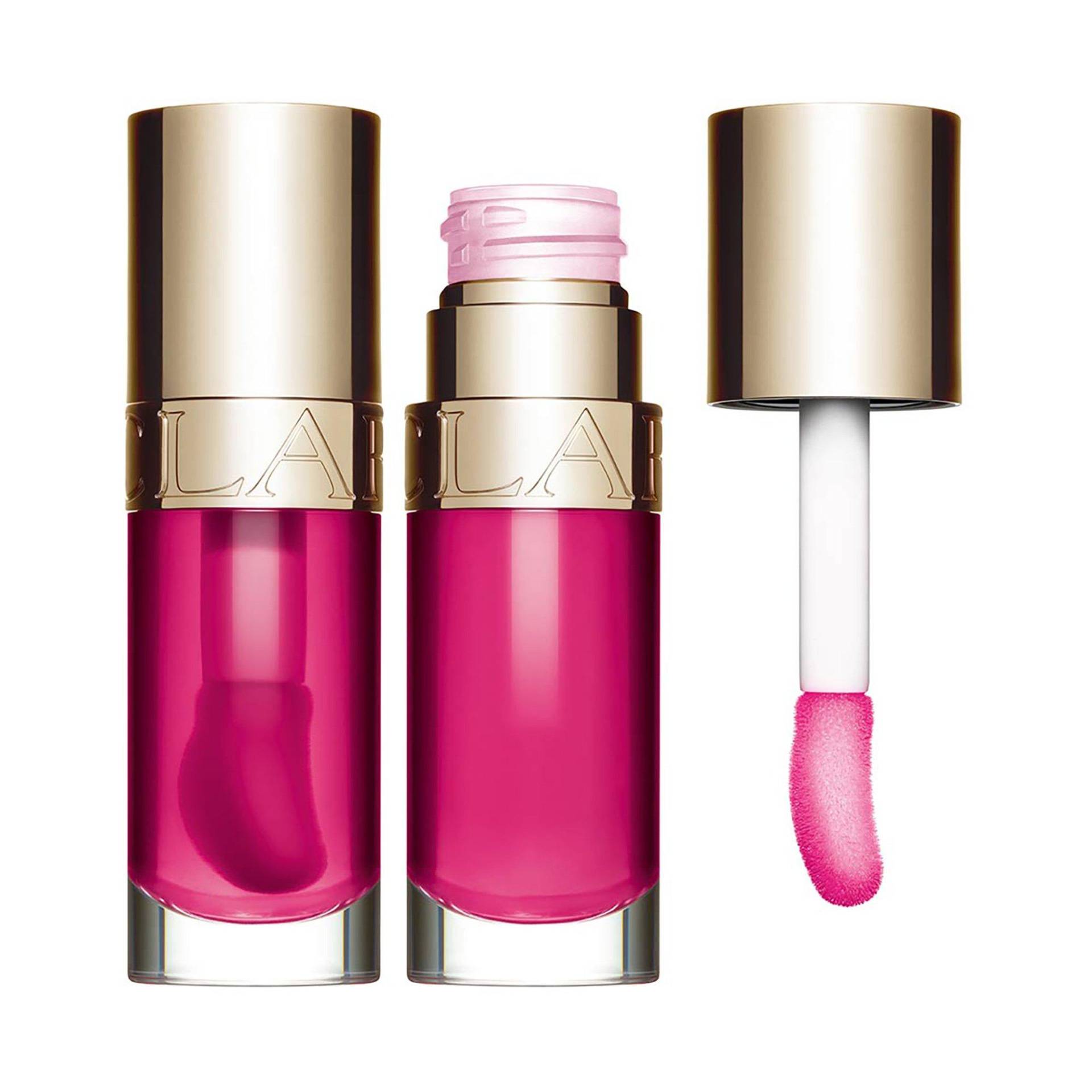 Clarins - Lip Comfort Oil Lippen Öl, Oil, 7 ml, Raspberry von Clarins