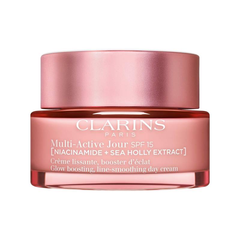 Multi-active Crème Jour Spf15 - Glättende Tagescreme Für Das Gesicht, Booster Für Mehr Ausstrahlung Spf 15 Für Jeden Hauttyp Damen  50ml von CLARINS