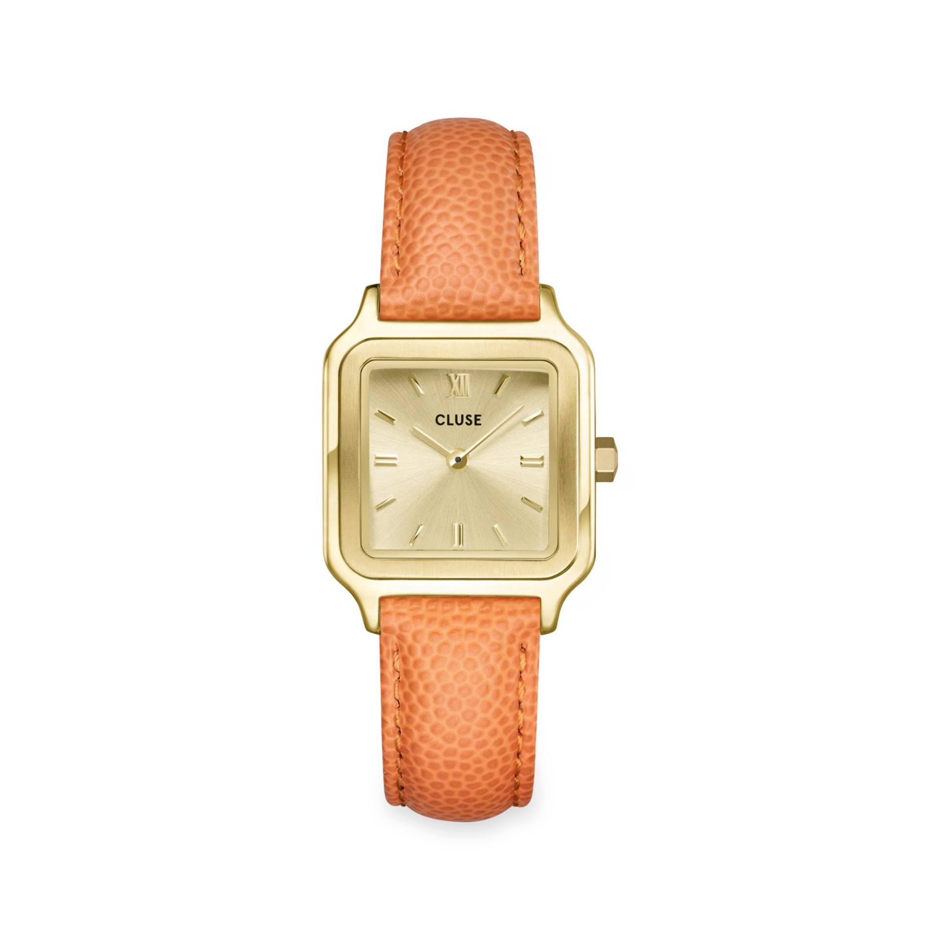 Analoguhr Damen Orange 24mm von CLUSE