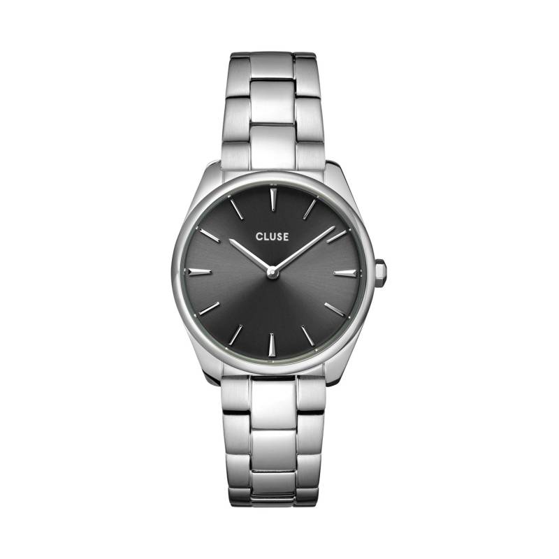 Analoguhr Damen Silber 32mm von CLUSE