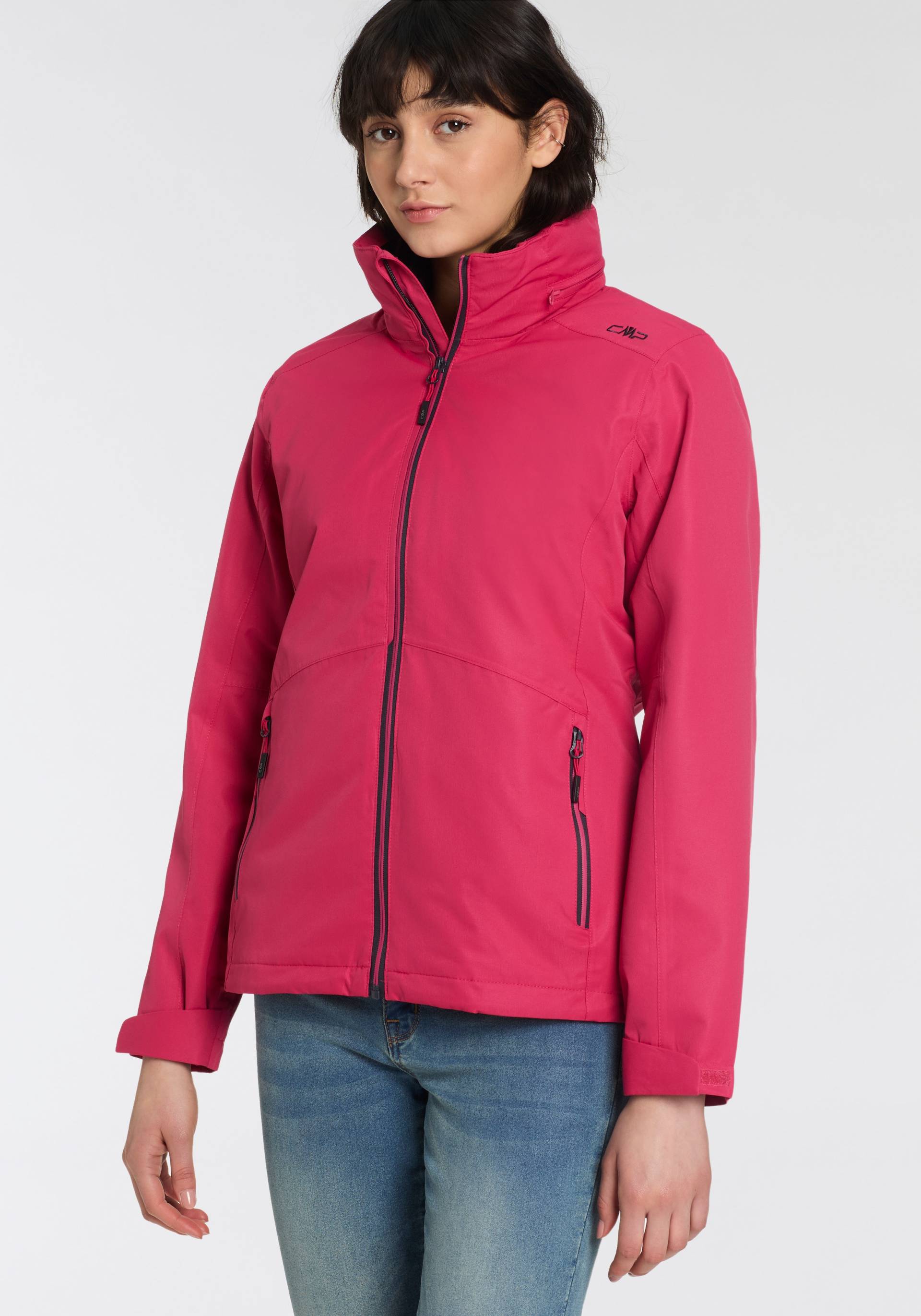 CMP 3-in-1-Funktionsjacke »WOMAN JACKET ZIP HOOD DETACHBLE INN«, mit Kapuze CMP 3-in-1-Funktionsjacke »WOMAN JACKET ZIP HOOD DETACHBLE INN«, mit Kapuze von CMP