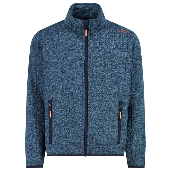 CMP - Boy's Jacket Jacquard Knitted - Fleecejacke Gr 152 blau von CMP