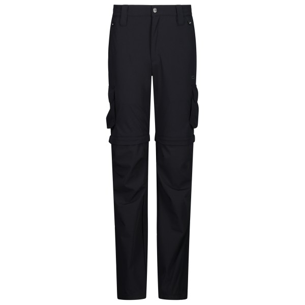 CMP - Boy's Zip Off Pant 4-Way Stretch - Trekkinghose Gr 98 schwarz von CMP