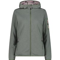 CMP Damen Fleecejacke Knit-Tech dunkelgrün | 40 von CMP