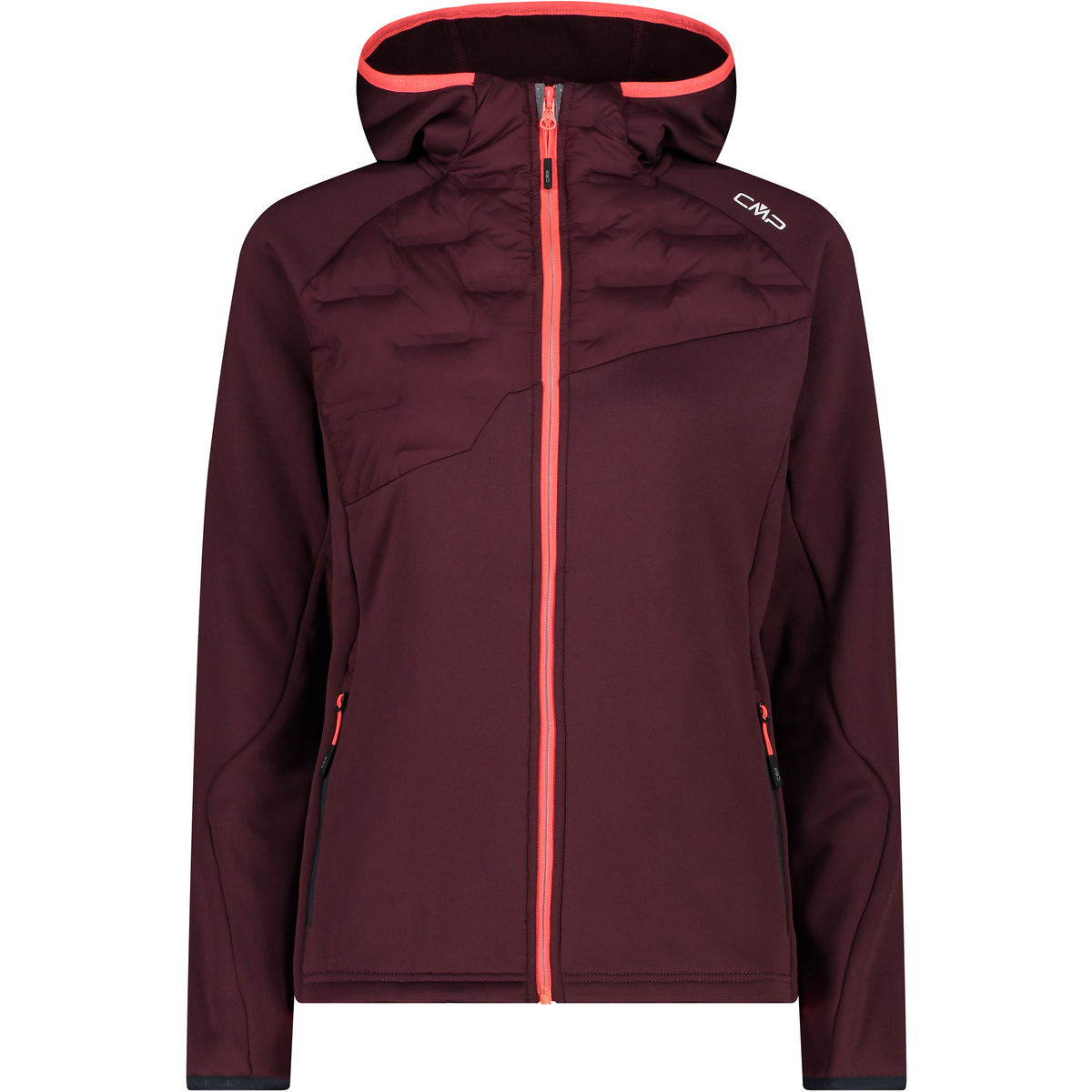 CMP Damen Hybrid Hoodie Jacke von CMP