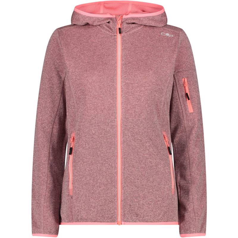 CMP Damen Knitted Hoodie Jacke von CMP