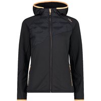 CMP Damen Touren Hybridjacke Performance Hoodie grau | 42 von CMP